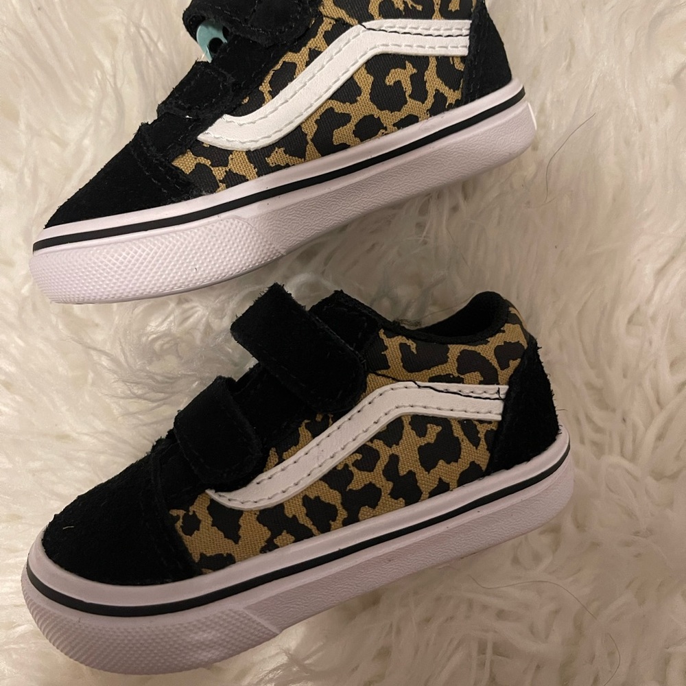 Comfycush old sko (Leopard) black/truewhite size 4